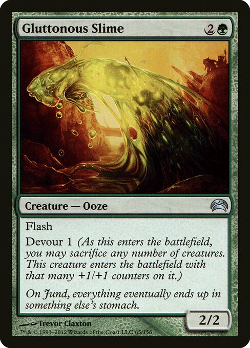 Gluttonous Slime — art by Trevor Claxton