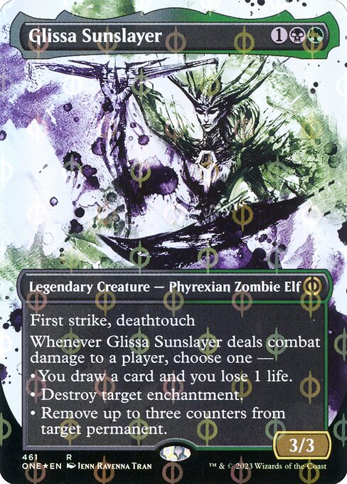 Glissa Sunslayer — art by Ravenna Tran