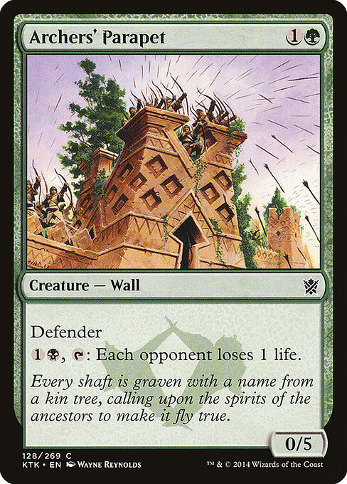 Archers' Parapet — art by Wayne Reynolds