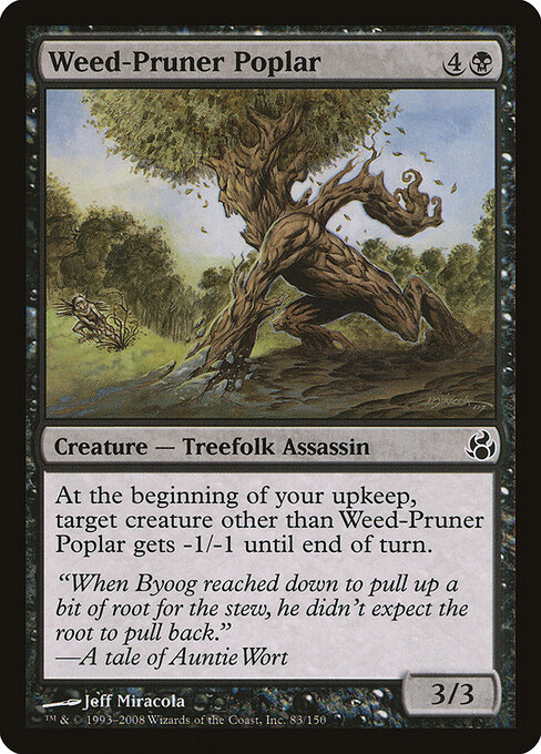 Weed-Pruner Poplar — art by Jeff Miracola