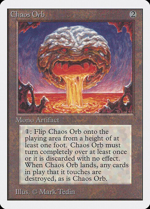 Chaos Orb — art by Mark Tedin