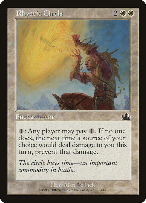 Rhystic Circle — art by Alan Pollack