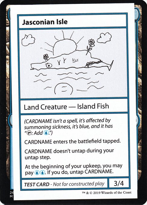Jasconian Isle — art by Aaron Reed