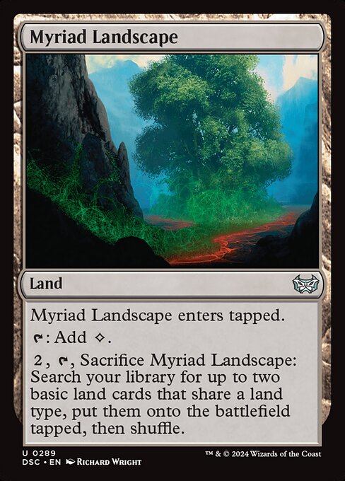 Myriad Landscape — art by Richard Wright