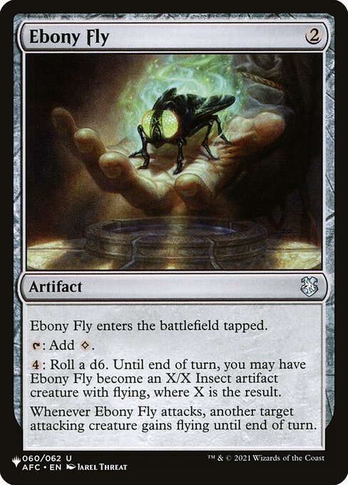 Ebony Fly — art by Jarel Threat