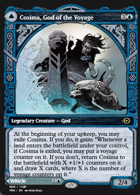 Cosima, God of the Voyage // The Omenkeel — art by Andy Brase