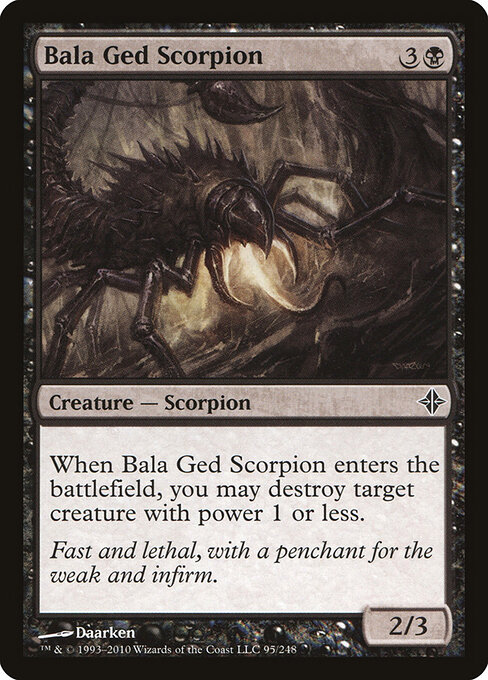 Bala Ged Scorpion — art by Daarken