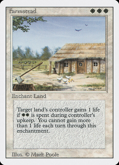 Farmstead — art by Mark Poole