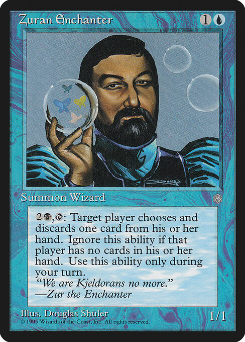 Zuran Enchanter — art by Douglas Shuler