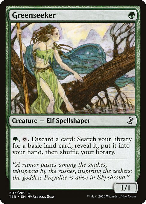 Greenseeker — art by Rebecca Guay
