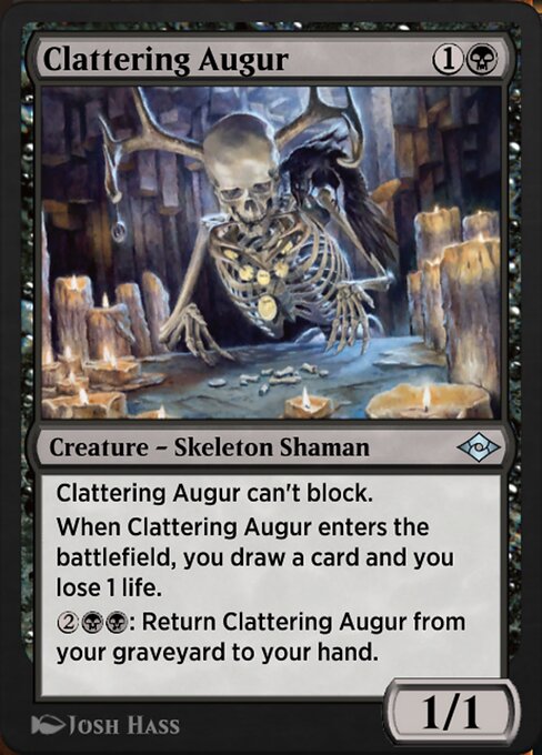 Clattering Augur — art by Josh Hass