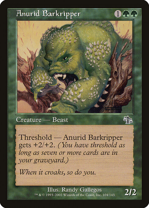 Anurid Barkripper — art by Randy Gallegos
