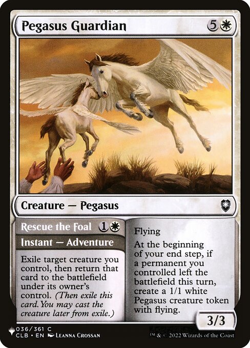 Pegasus Guardian // Rescue the Foal — art by Leanna Crossan