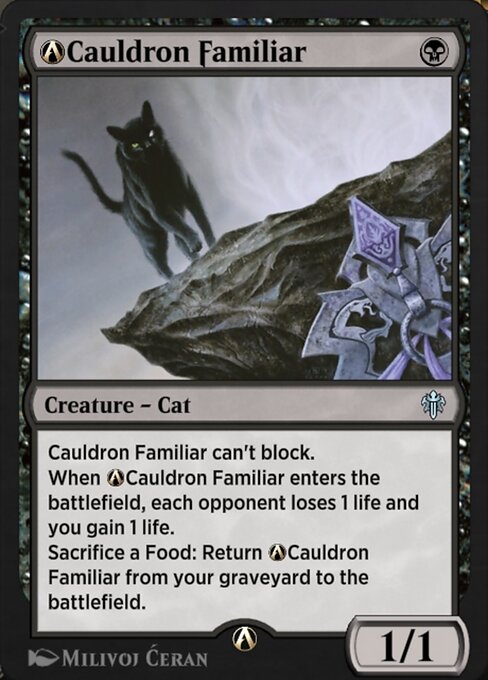 A-Cauldron Familiar — art by Milivoj Ćeran