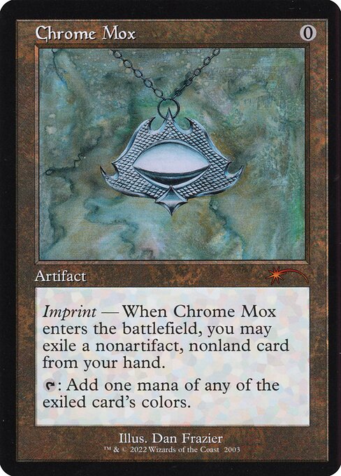 Chrome Mox — art by Dan Frazier
