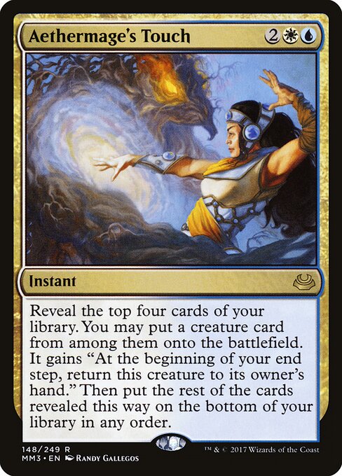 Aethermage's Touch — art by Randy Gallegos