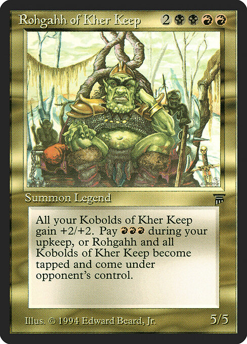 Rohgahh of Kher Keep — art by Edward P. Beard, Jr.