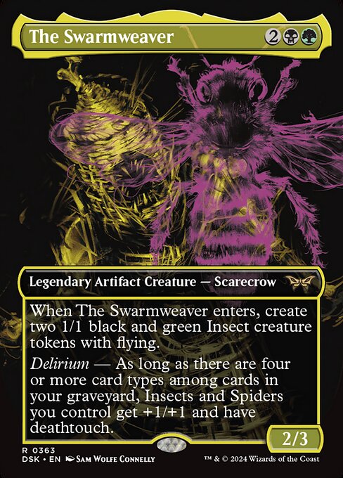 The Swarmweaver — art by Sam Wolfe Connelly