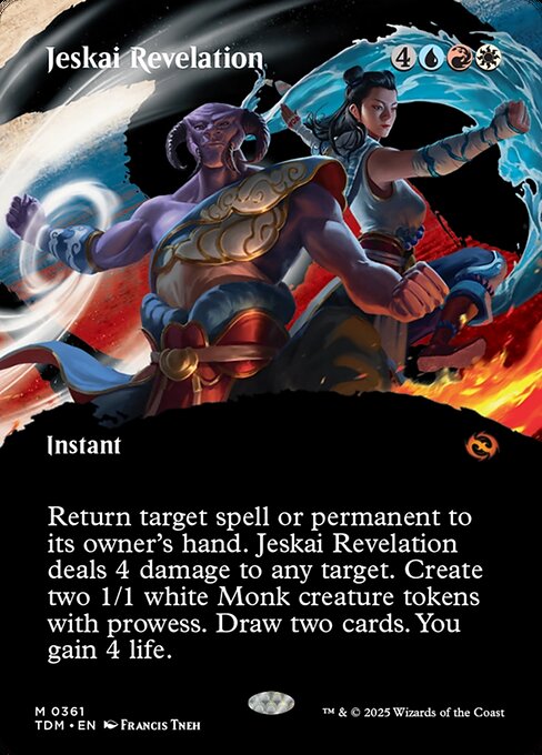 Jeskai Revelation — art by Francis Tneh