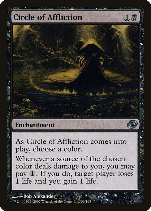 Circle of Affliction — art by Rob Alexander