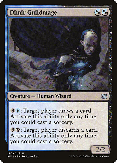 Dimir Guildmage — art by Adam Rex