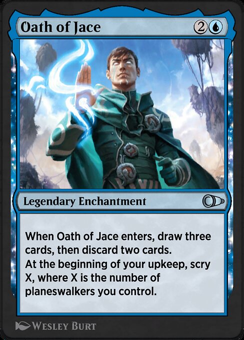 Oath of Jace — art by Wesley Burt