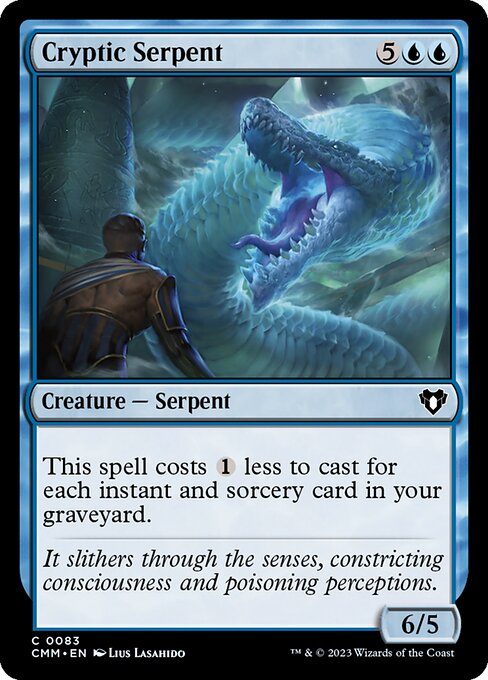 Cryptic Serpent — art by Lius Lasahido