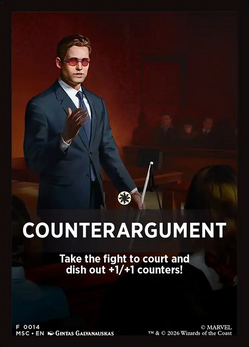 Counterargument — art by Gintas Galvanauskas