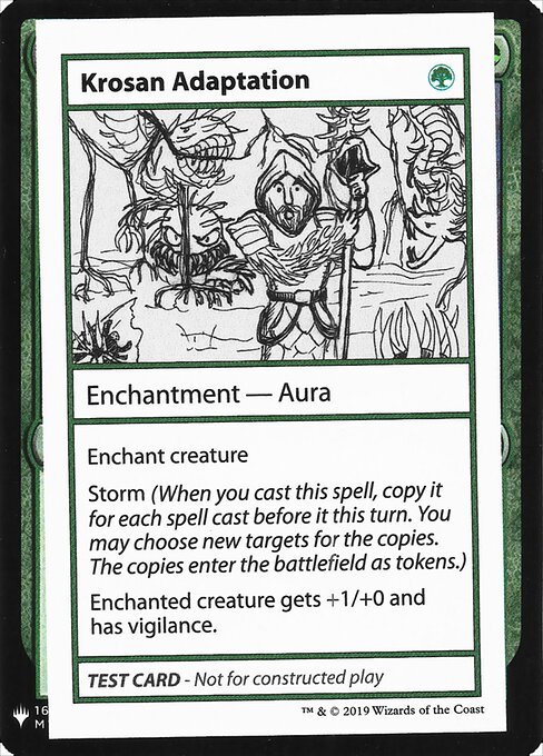 Krosan Adaptation — art by Zach Francks