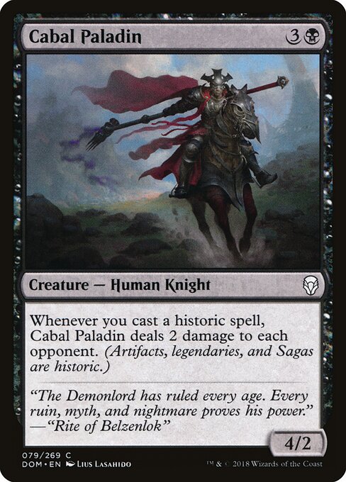 Cabal Paladin — art by Lius Lasahido