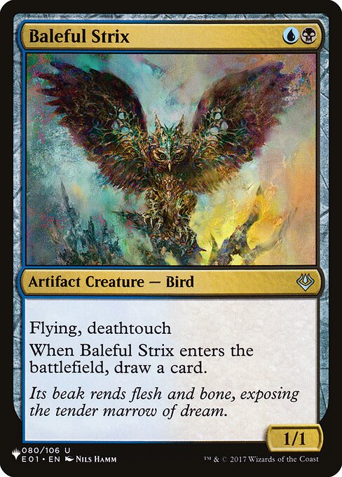 Baleful Strix — art by Nils Hamm
