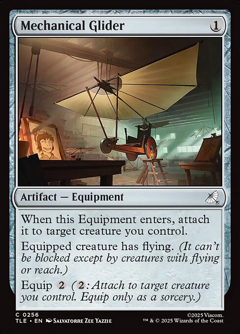 Mechanical Glider — art by Salvatorre Zee Yazzie