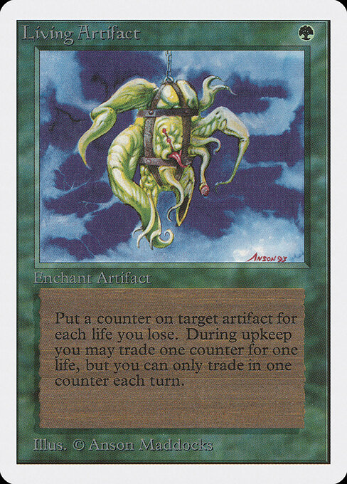 Living Artifact — art by Anson Maddocks