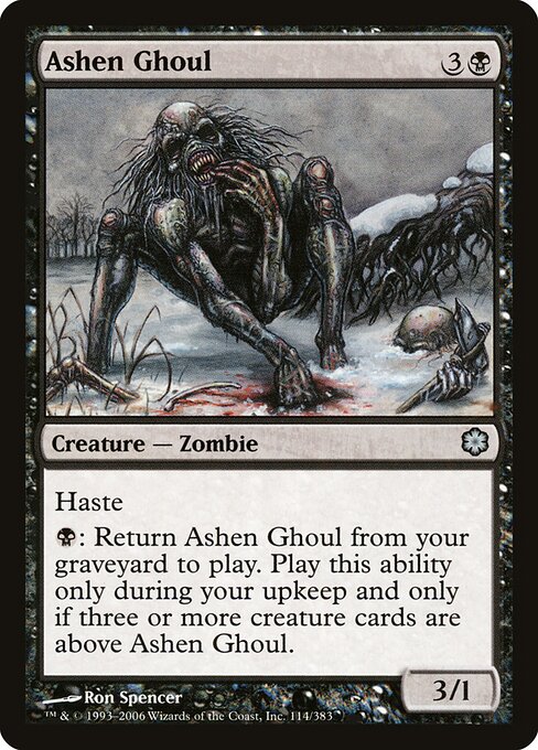 Ashen Ghoul — art by Ron Spencer