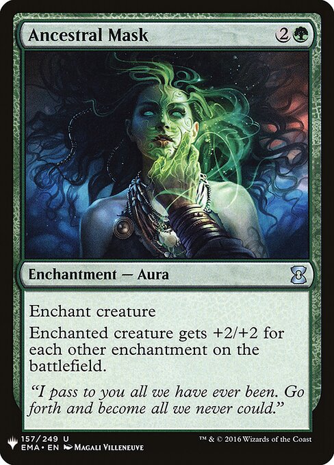 Ancestral Mask — art by Magali Villeneuve