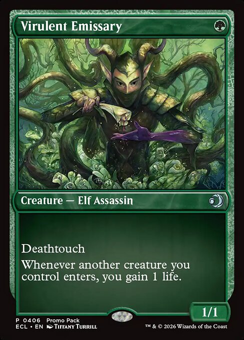 Virulent Emissary — art by Tiffany Turrill