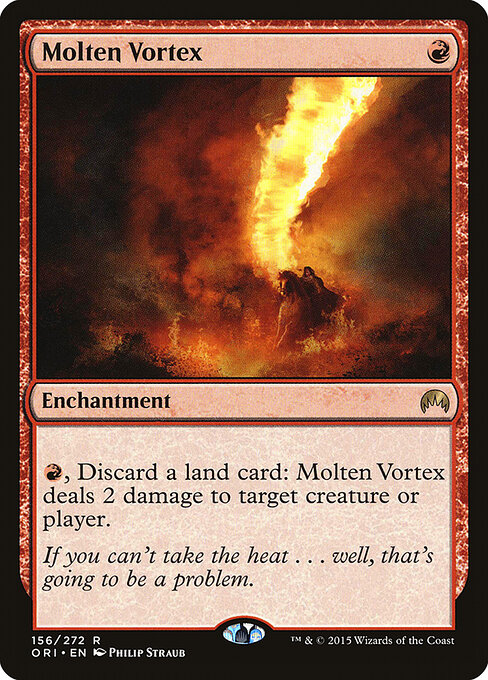 Molten Vortex — art by Philip Straub