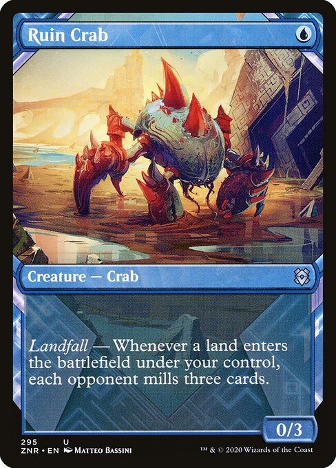 Ruin Crab — art by Matteo Bassini