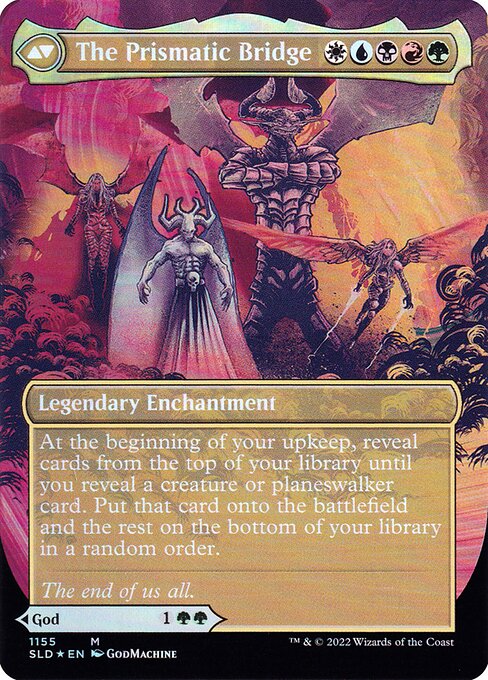 Esika, God of the Tree // The Prismatic Bridge — art by GodMachine