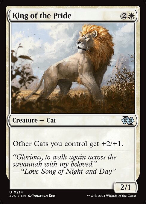 King of the Pride — art by Jonathan Kuo