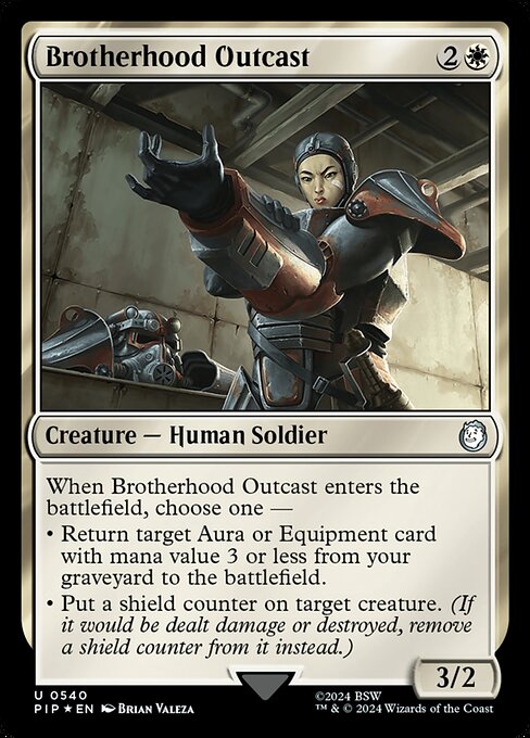 Brotherhood Outcast — art by Brian Valeza