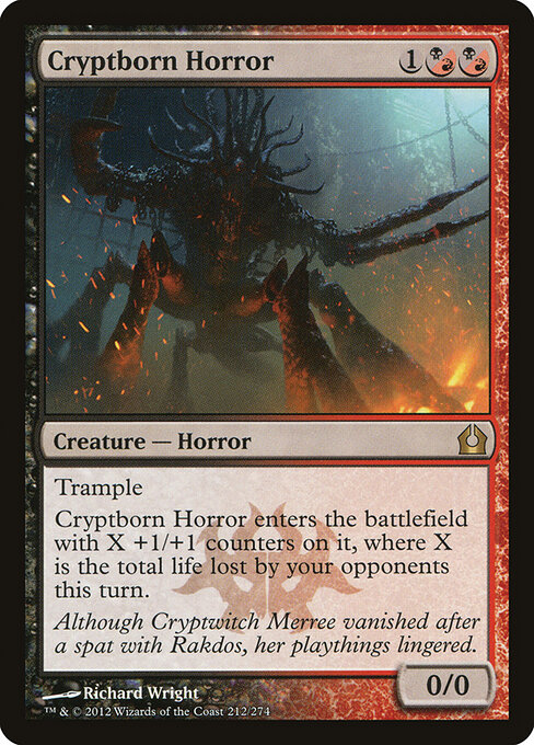 Cryptborn Horror — art by Richard Wright