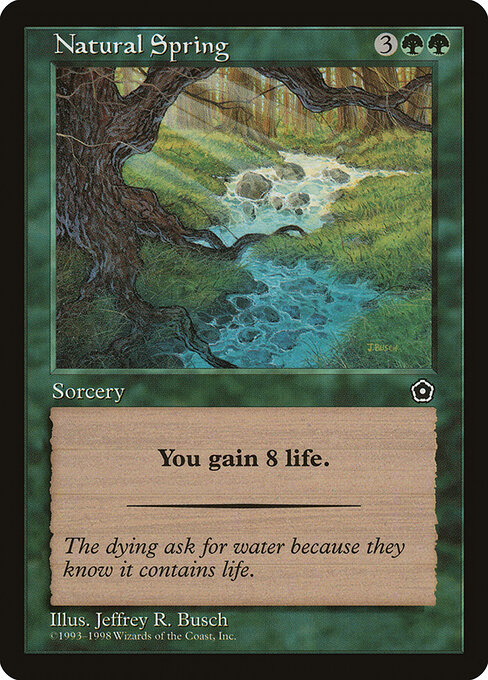 Natural Spring — art by Jeffrey R. Busch