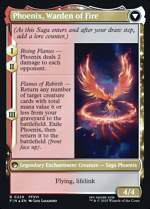 Joshua, Phoenix's Dominant // Phoenix, Warden of Fire — art by Lius Lasahido