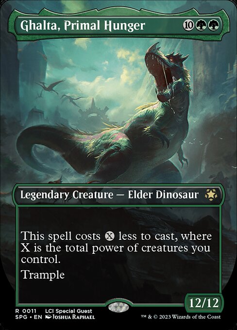 Ghalta, Primal Hunger — art by Joshua Raphael