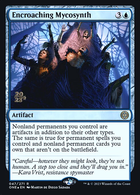 Encroaching Mycosynth — art by Martin de Diego Sádaba