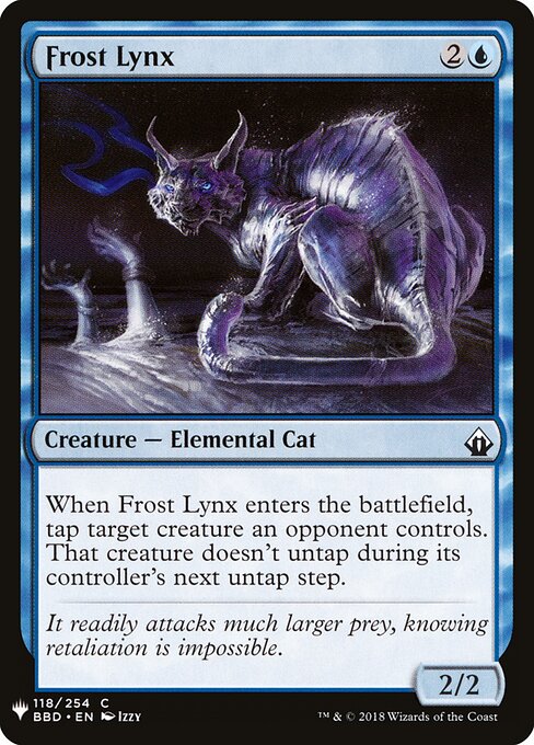 Frost Lynx — art by Izzy