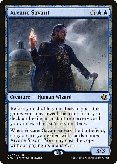 Arcane Savant — art by Chris Rallis