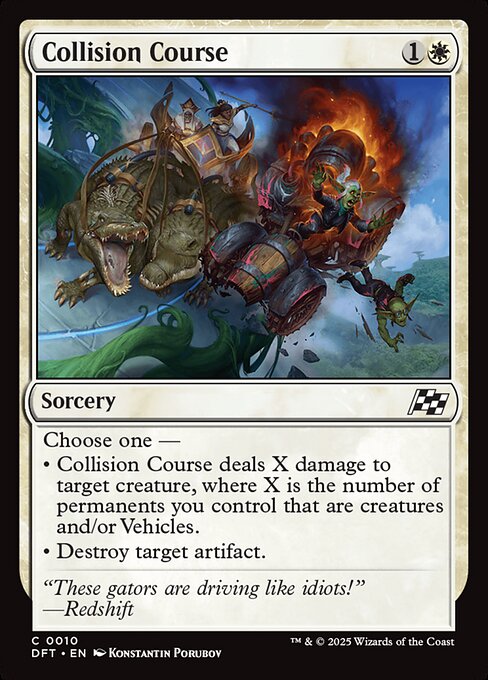 Collision Course — art by Konstantin Porubov