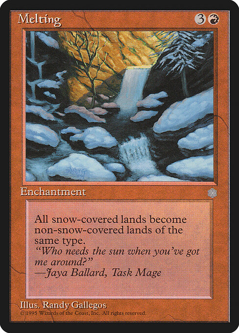 Melting — art by Randy Gallegos